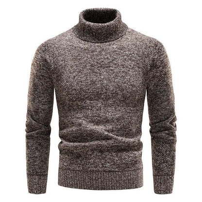 Pull à col roulé pour homme élégant et confortable