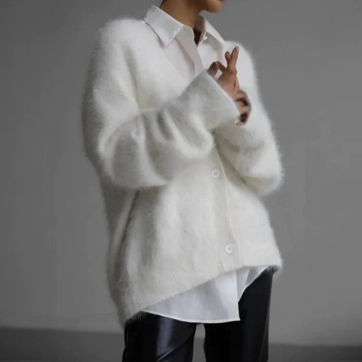 Cardigan doux d'hiver pour femmes