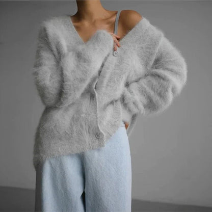 Cardigan doux d'hiver pour femmes