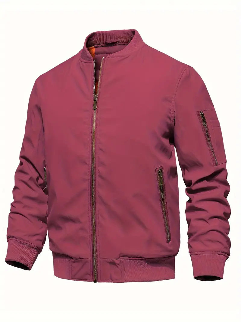 Veste mi-saison homme coupe slim moderne