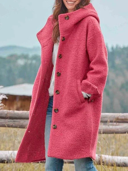 Robe d'hiver chaude Veste confortable pour femme