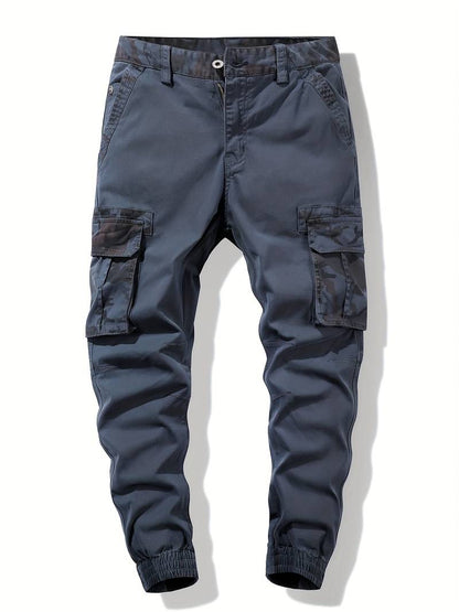 Pantalon militaire style camouflage vintage