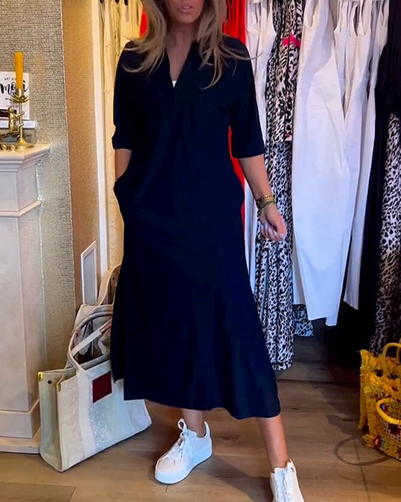 Haut pour femme col en V élégant