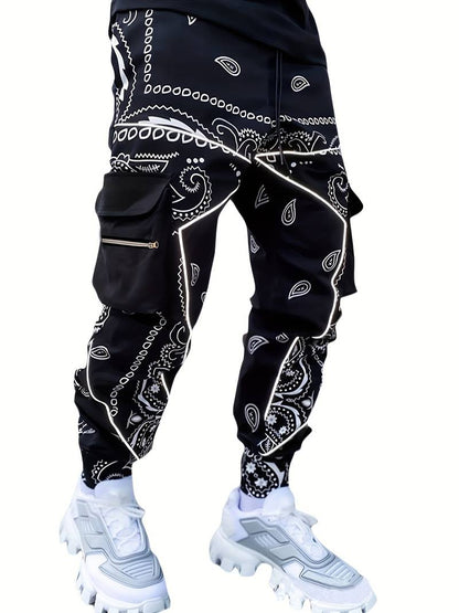 Pantalon cargo homme imprimé tendance