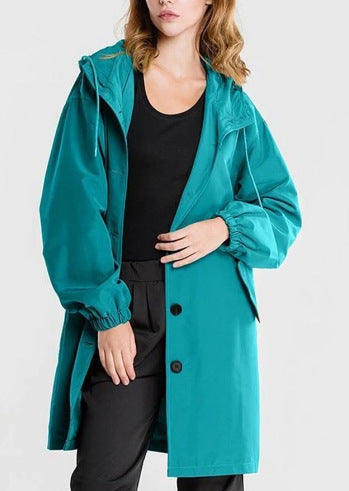 Grand Imperméable Femme Extérieur Imperméable Coupe-vent