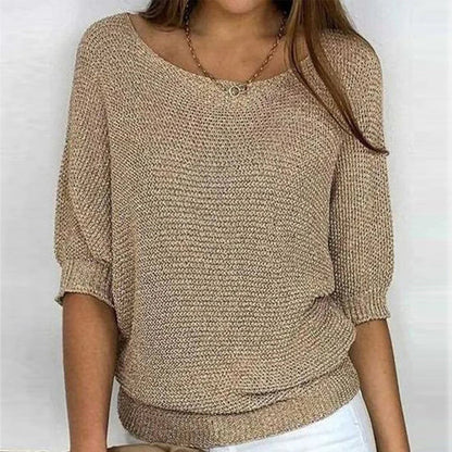Haut en maille pour femme léger et confortable