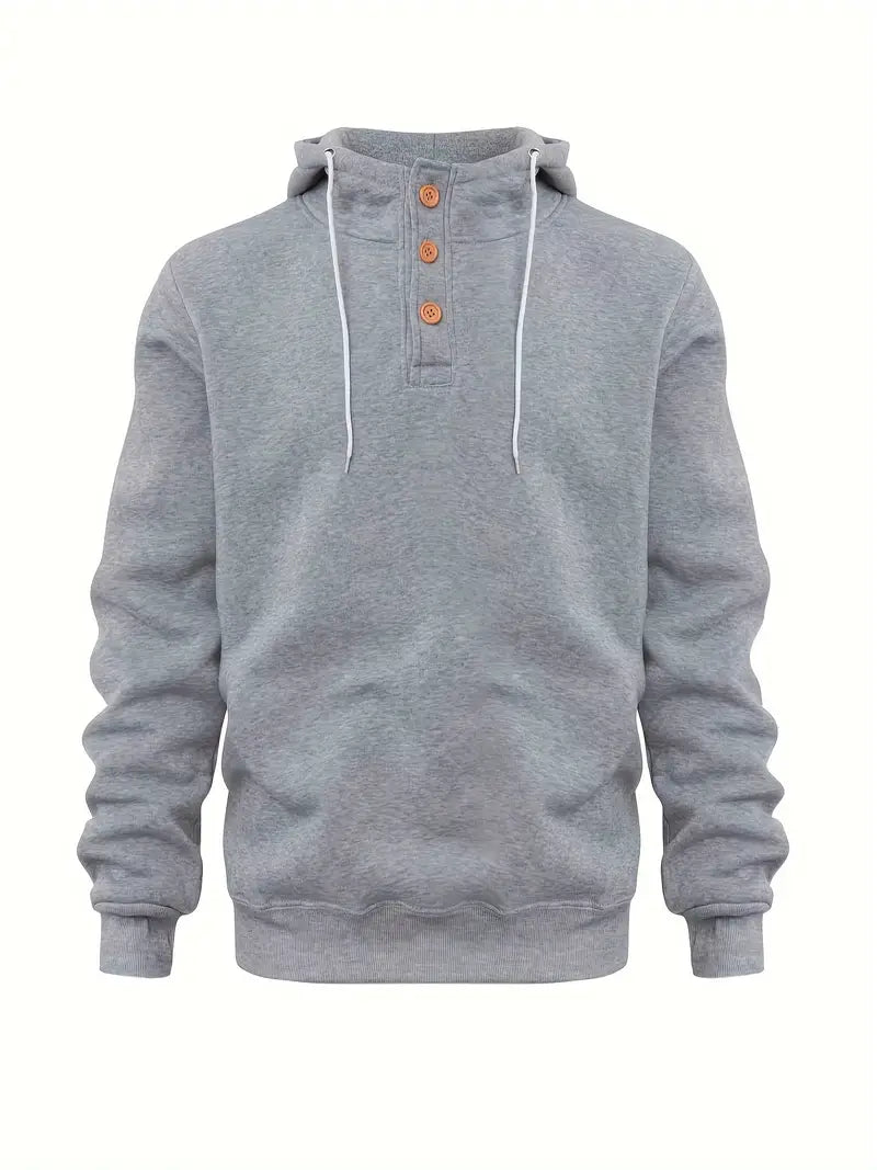 Hoodie homme manches longues chaud moderne