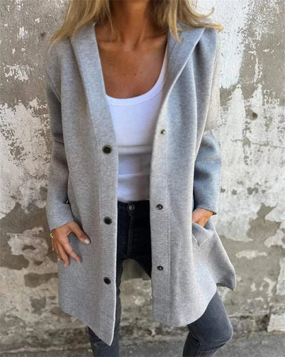 Gilet à capuche confortable pour femme