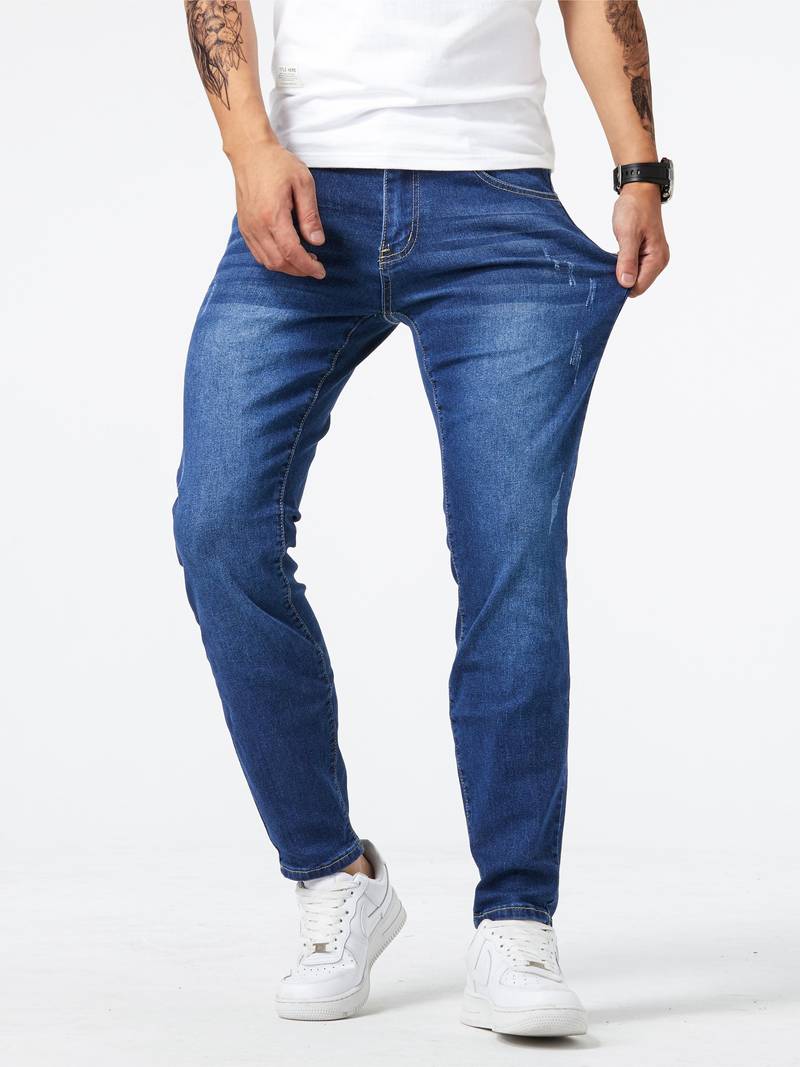 Männer Jeans Hose Streetwear Stil - IdealeKleiden