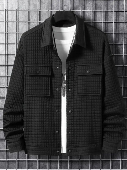 Veste à manches longues pour homme élégante et moderne