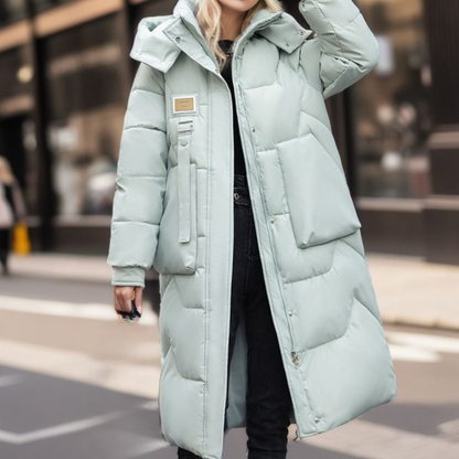 Manteau d'hiver élégant pour femme style moderne