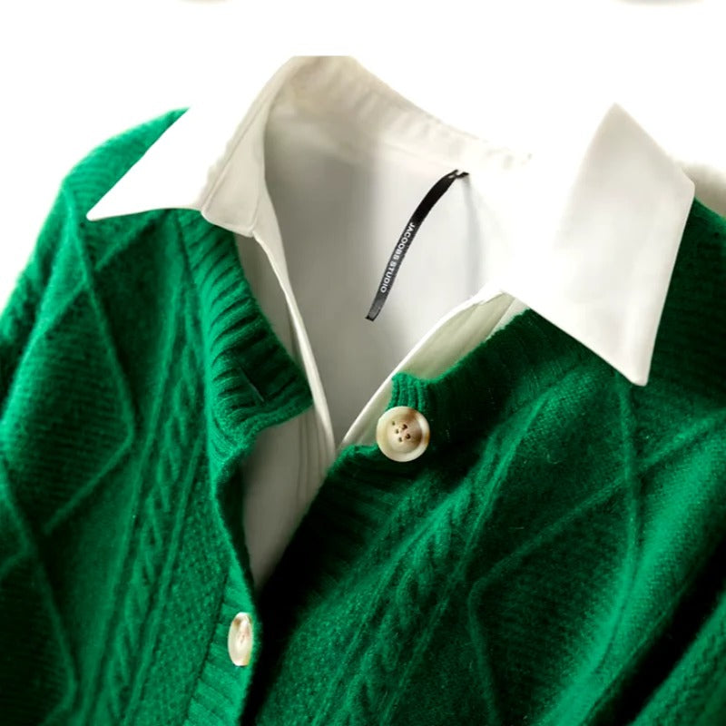 Gilet élégant pour femme, design de luxe