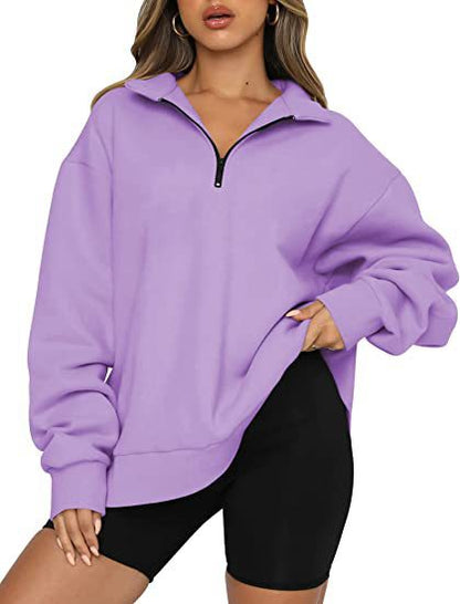 Sweat-shirt pour femme avec col Modern