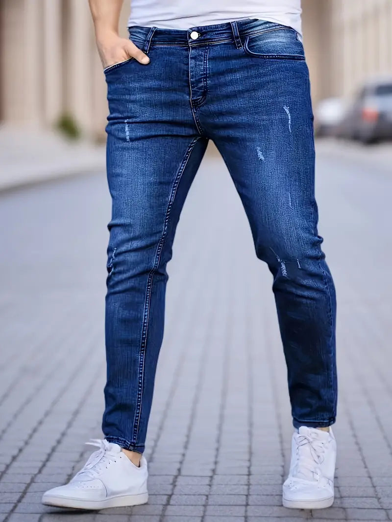 Jean skinny homme déchiré
