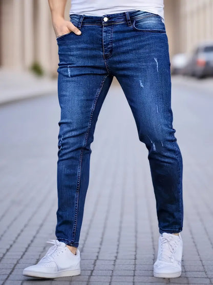 Jean skinny homme déchiré
