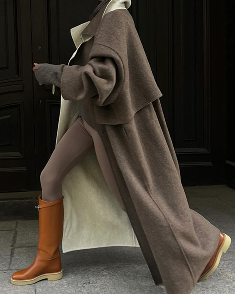 Elegante Damenjacke Lang - IdealeKleiden