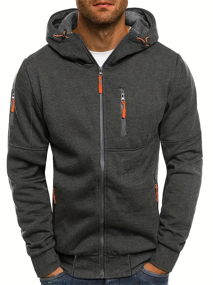 Hoodie de sport à zip avec fonction