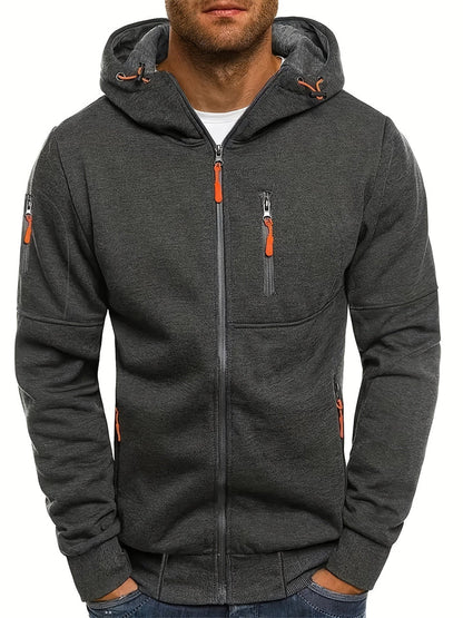 Hoodie de sport à zip avec fonction