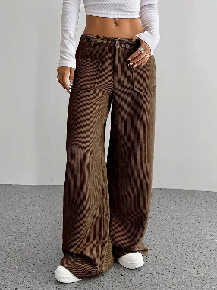 Pantalon femme confortable en coton