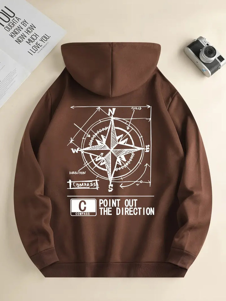 Pull Homme Capuche Sport Imprimé