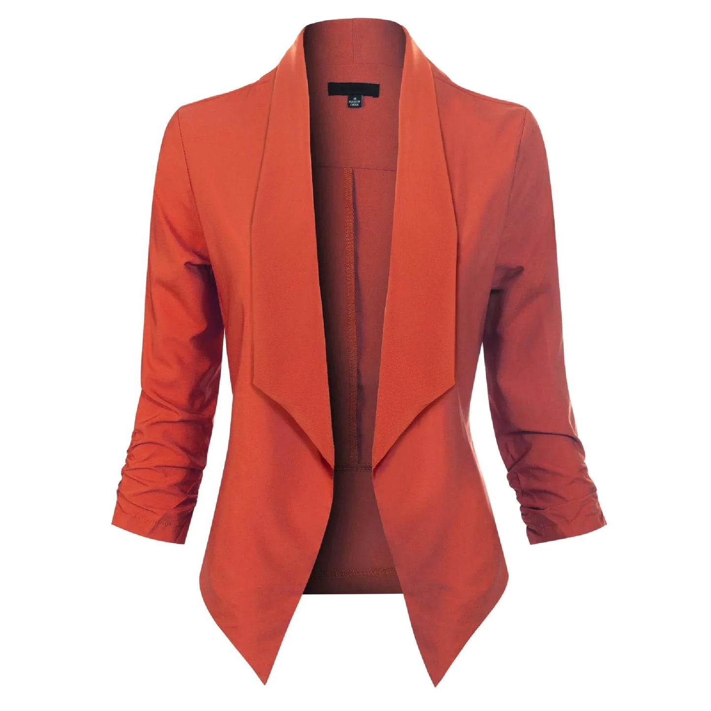 Blazer élégant pour femme, manches longues