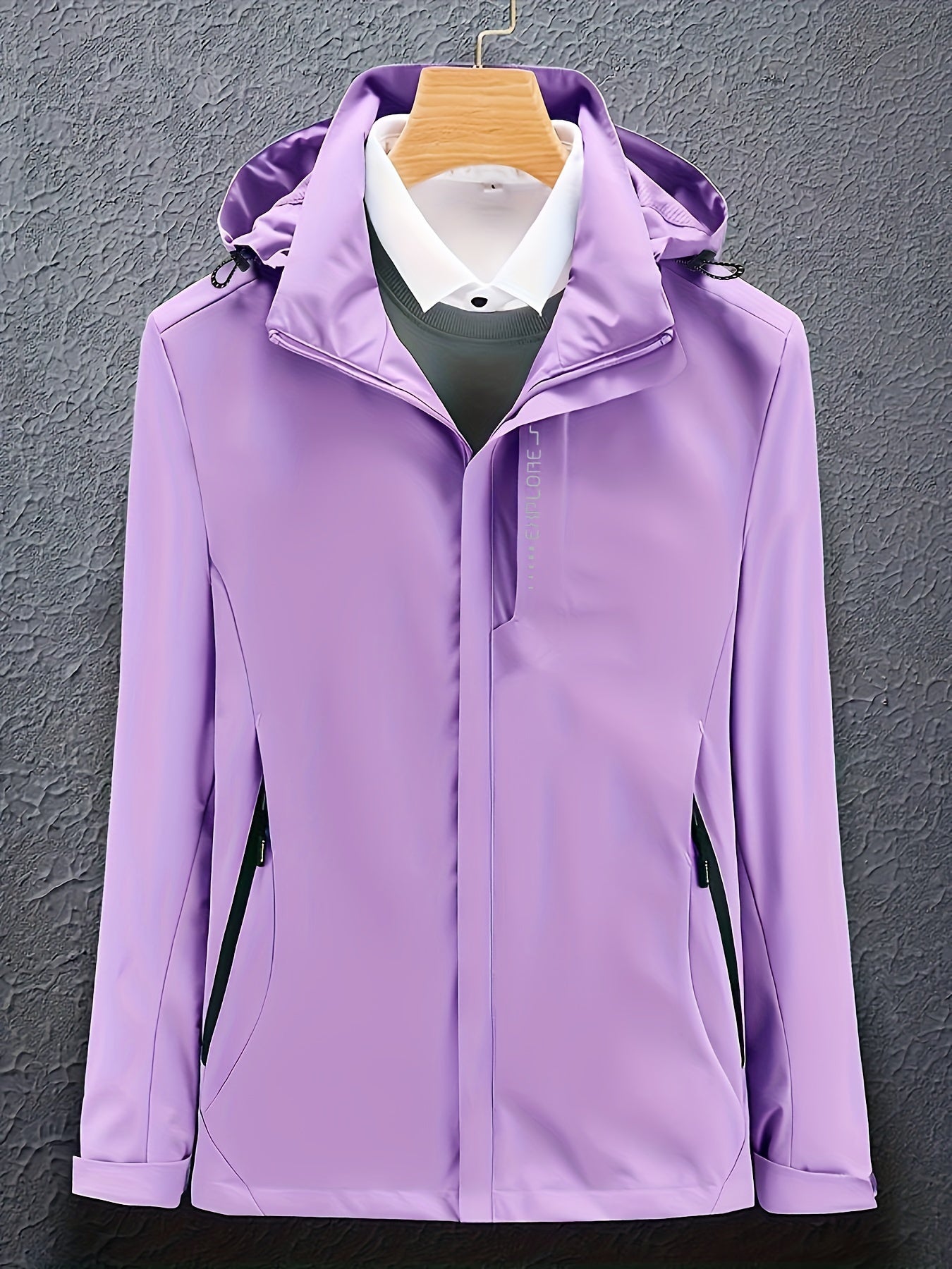 Veste d'extérieur imperméable, respirante et coupe-vent