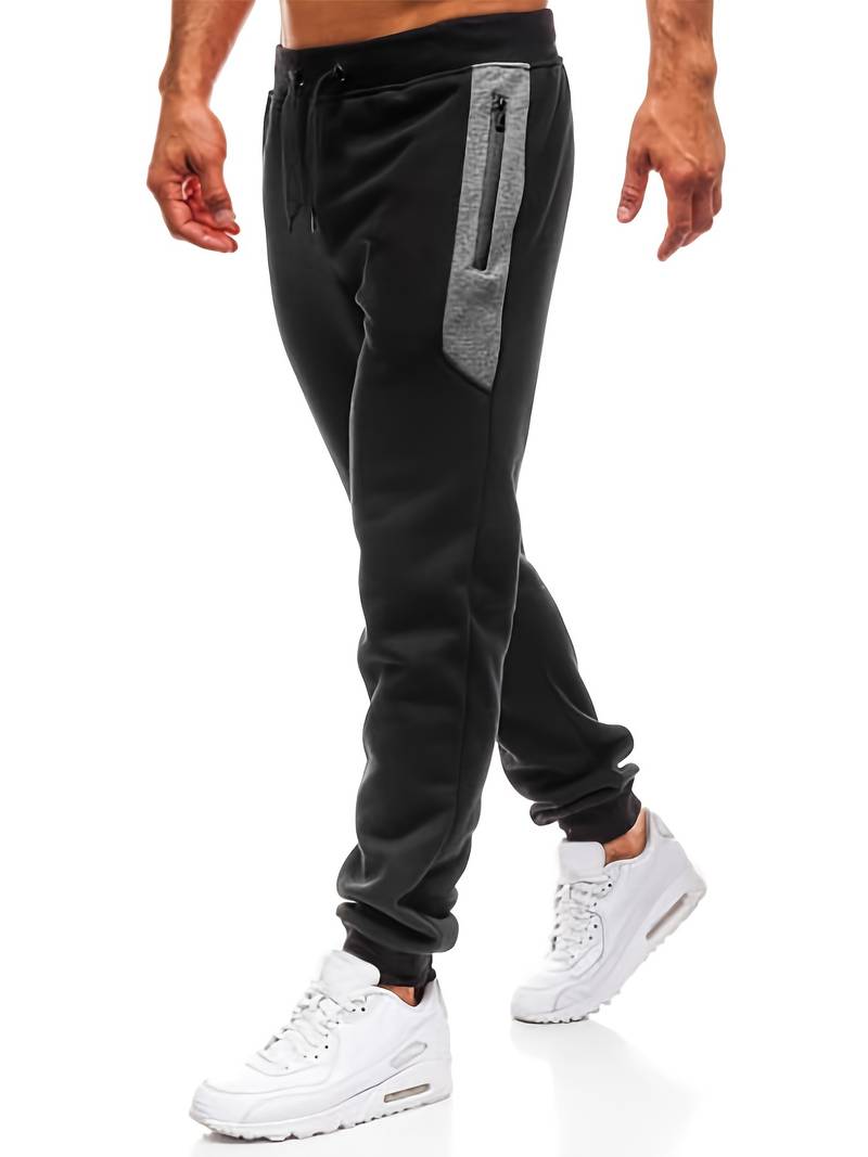 Bequeme Jogginghose Mit Reißverschluss Taschen - IdealeKleiden