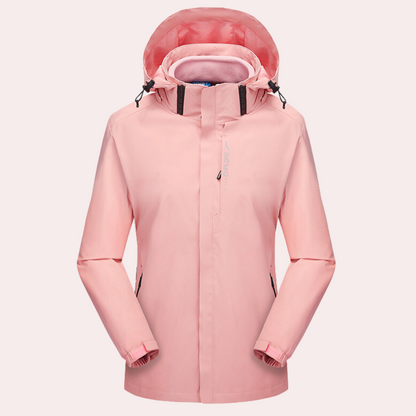Veste d'automne coupe-vent et chaude pour femme