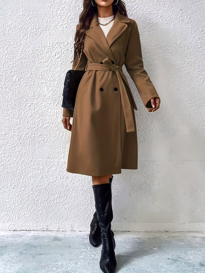 Trench-coat élégant pour femme Coupe slim