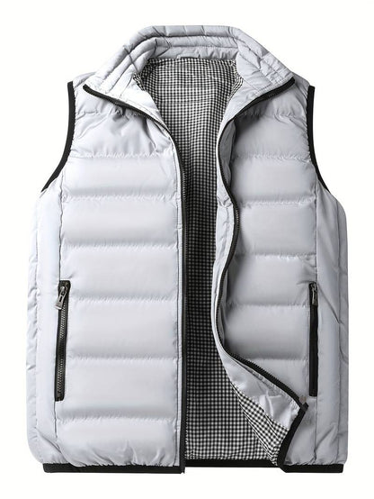 Gilet matelassé homme, chaud et isolant