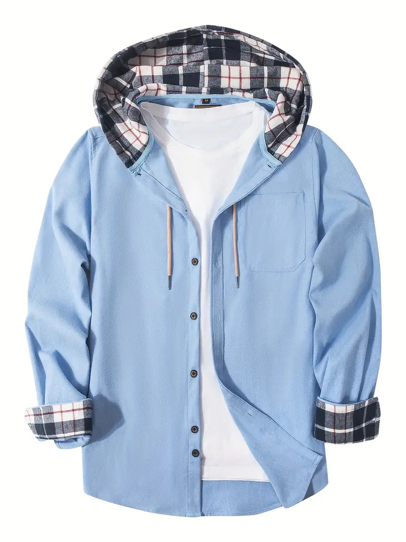 Veste à carreaux rétro moderne pour hommes