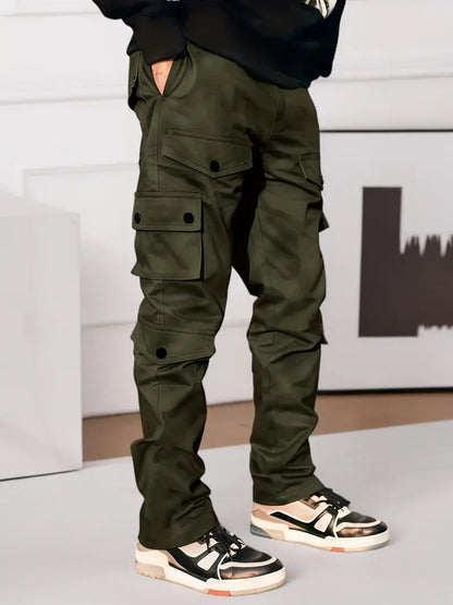 Pantalon cargo décontracté Printemps Tendance Loisirs
