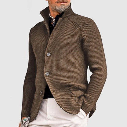 Emil - Cardigan élégant en maille à manches longues