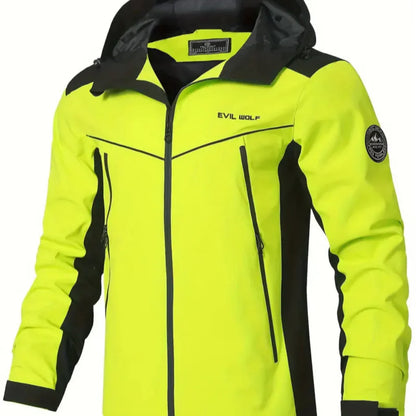 Veste de sport déperlante et réfléchissante
