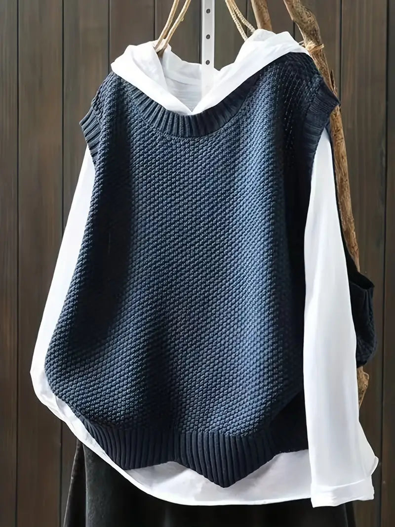 Mia - Pull col rond doux pour femme
