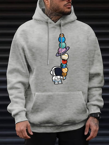 Sweat à capuche Astronaute Homme Modern Galactic