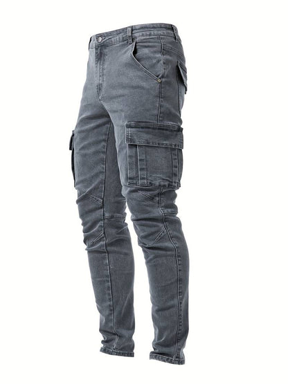 Pantalon cargo slim homme moderne