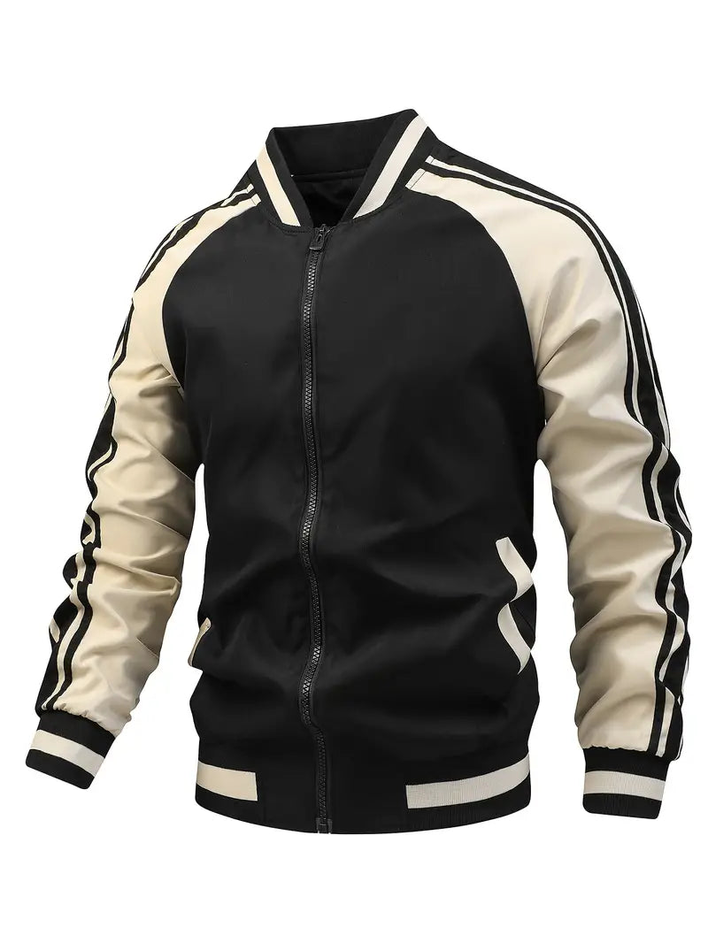 Blouson graphique pour homme, coloré et moderne