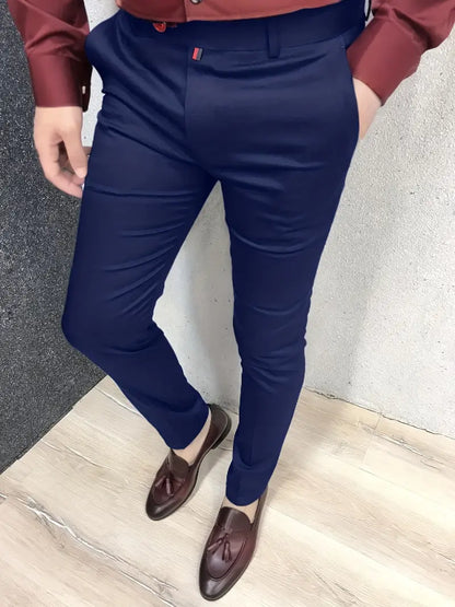 Pantalon de costume slim homme élégant