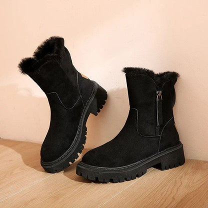 Bottes en polaire douillettes Chaudes et confortables