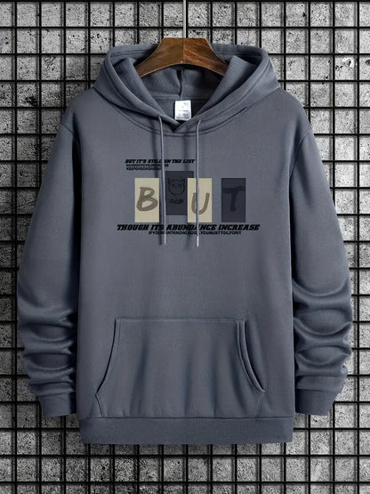 Garrett – Kapuzenpullover mit Grafik-Print für Herren - IdealeKleiden