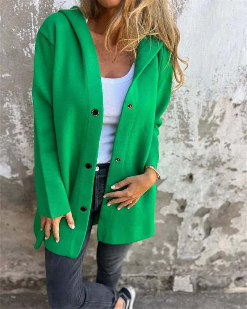 Gilet à capuche confortable pour femme