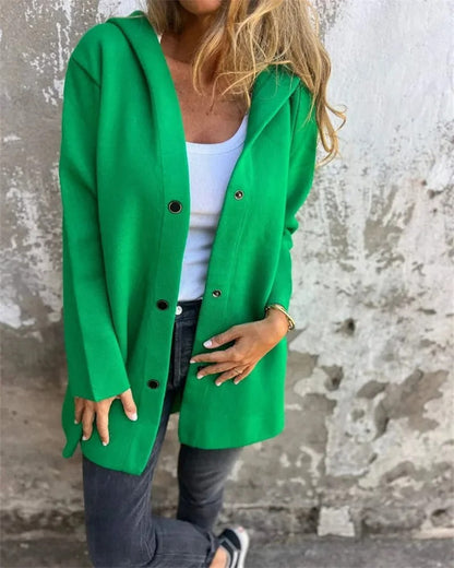 Gilet à capuche confortable pour femme