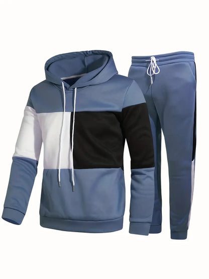 Ensemble sweat à capuche chaud et douillet pour homme