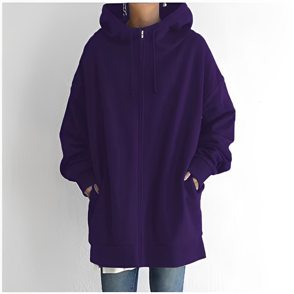 Sweat à capuche femme Style confiant