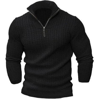 Pull-overs modernes pour hommes - design avec fermeture éclair