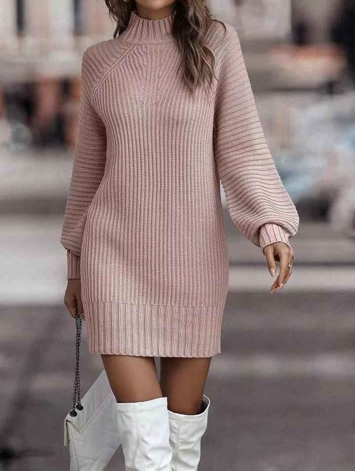 Robe pull moulante élégante pour femme