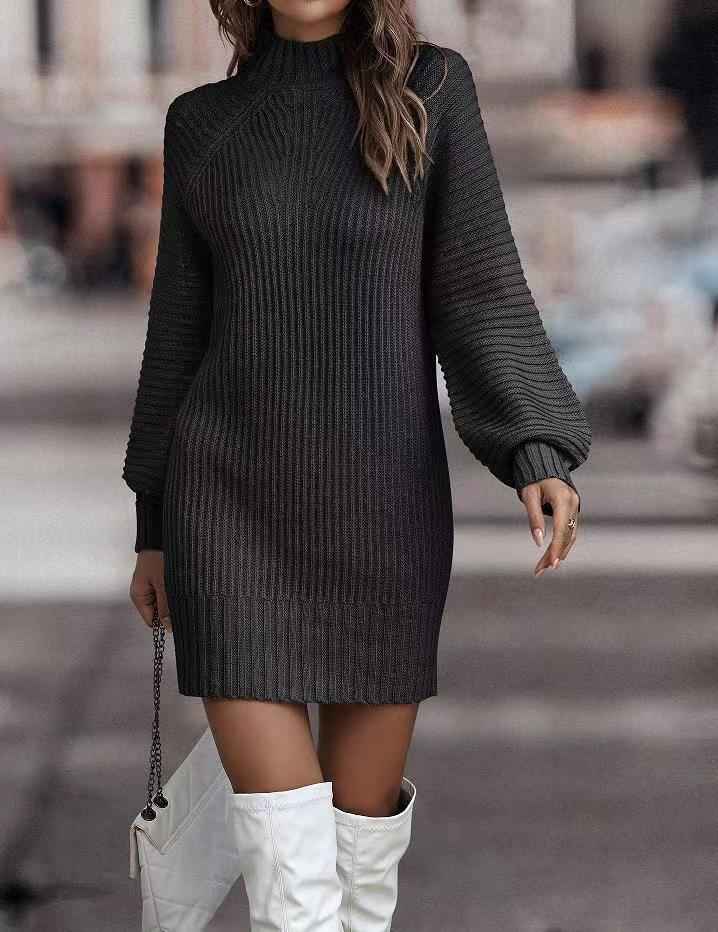 Robe pull moulante élégante pour femme