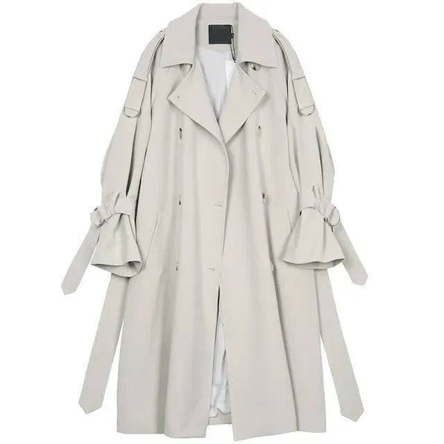 Trench-coat long chic pour femmes