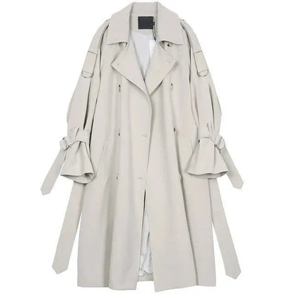 Trench-coat long chic pour femmes